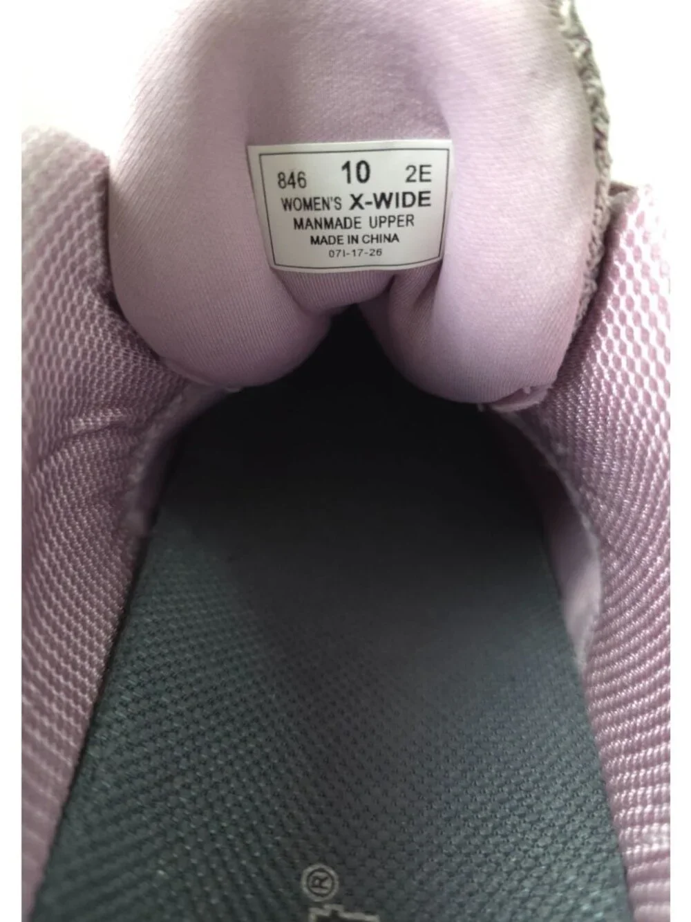 Orthofeet FRANCIS Pink No-Tie Athletic Mesh Orthopedic Sneakers Women's Sz 10EE - Picture 8 of 8